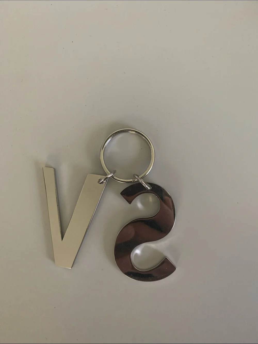 Versus By Versace Turquoise VS Enamel Keyring